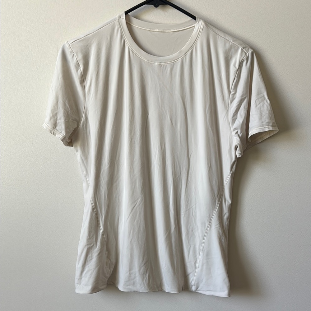 Lululemon Athletica Bone Short Sleeve Tee